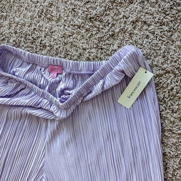 Francesca's NWOT Sz L Lavender/Purple Womens Pants - Picture 8 of 10